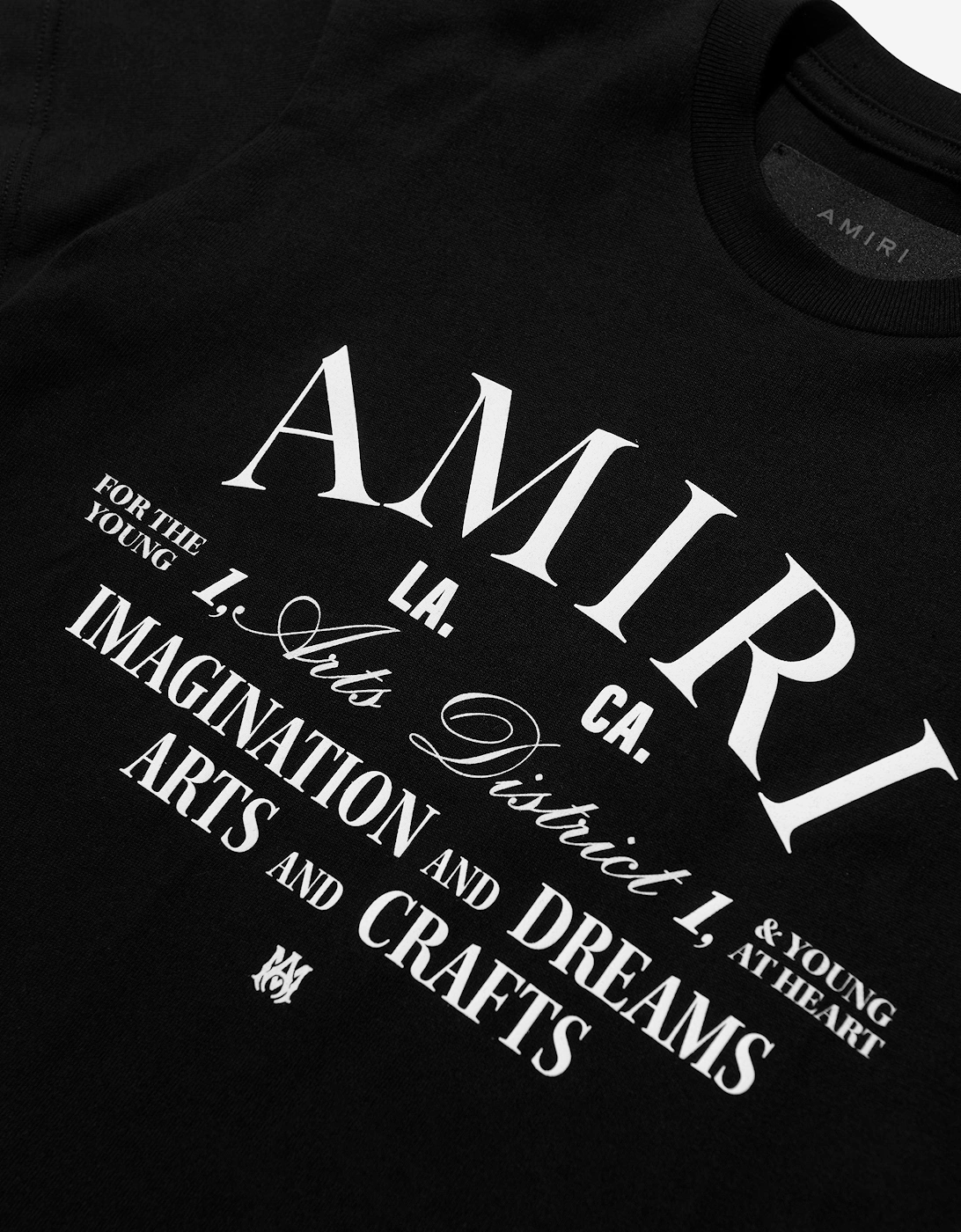 Amiri Kids Arts District T-Shirt in Black