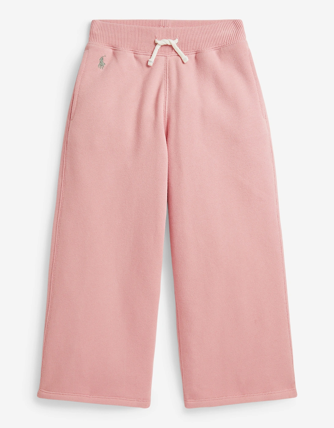 Ralph Lauren Girls Wide Leg Joggers in Pink, 5 of 4