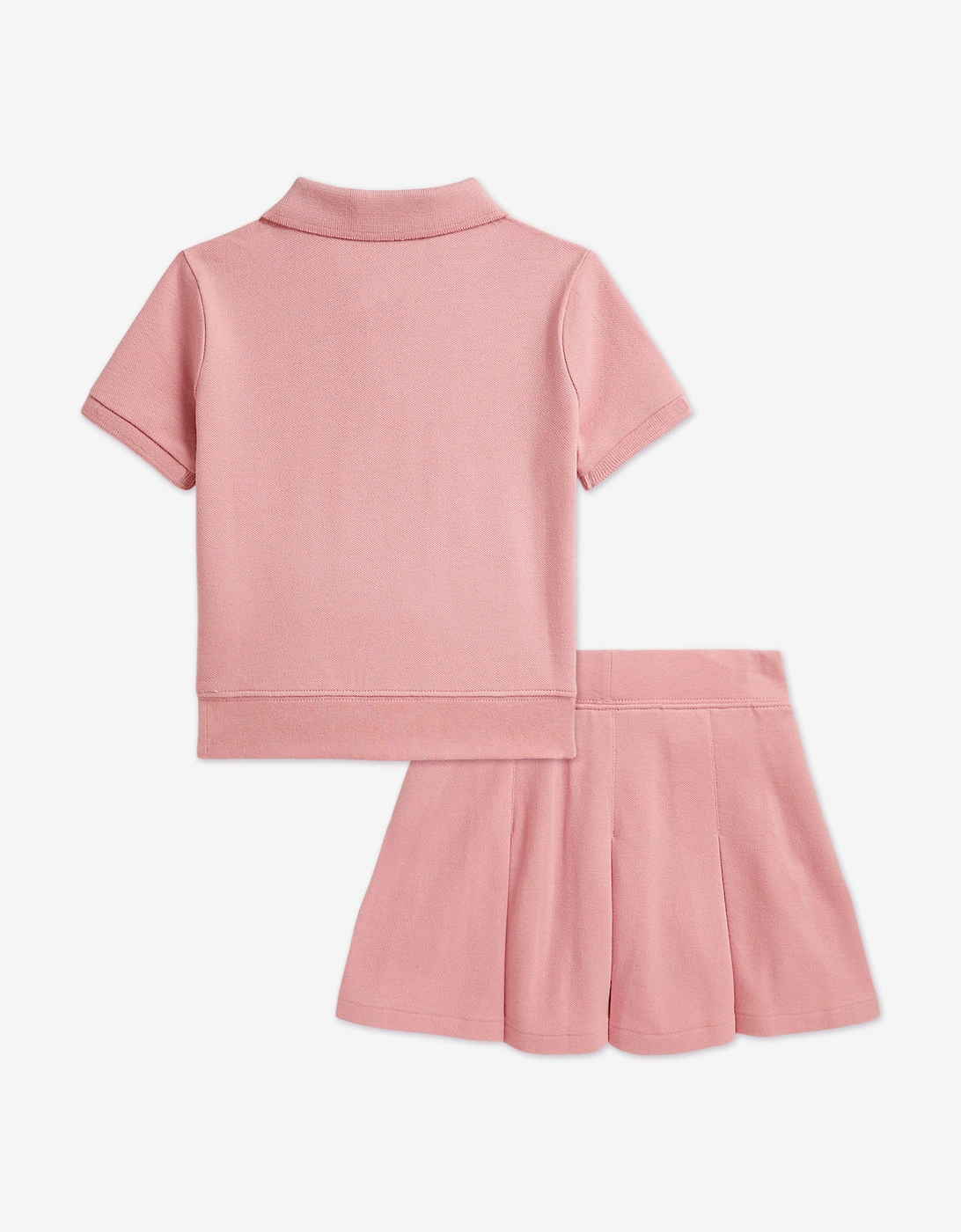 Ralph Lauren Girls 2 Piece Skirt Set in Pink