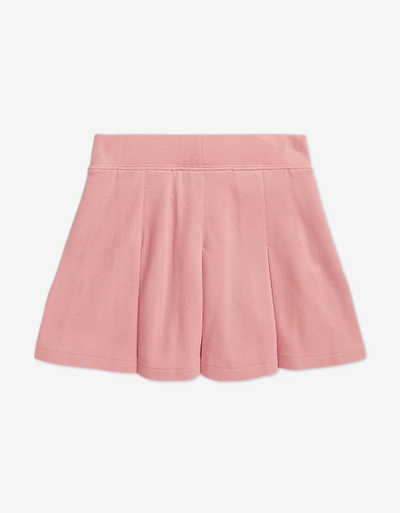Ralph Lauren Girls 2 Piece Skirt Set in Pink