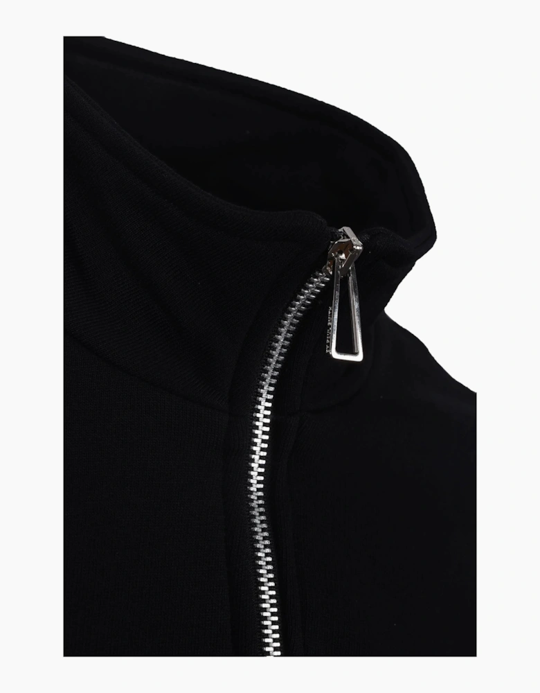 Paul Smith Reg Fit Half Zip Sweatshirt Black