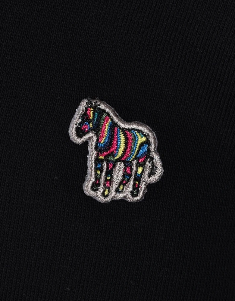 Paul Smith Reg Fit Half Zip Sweatshirt Black