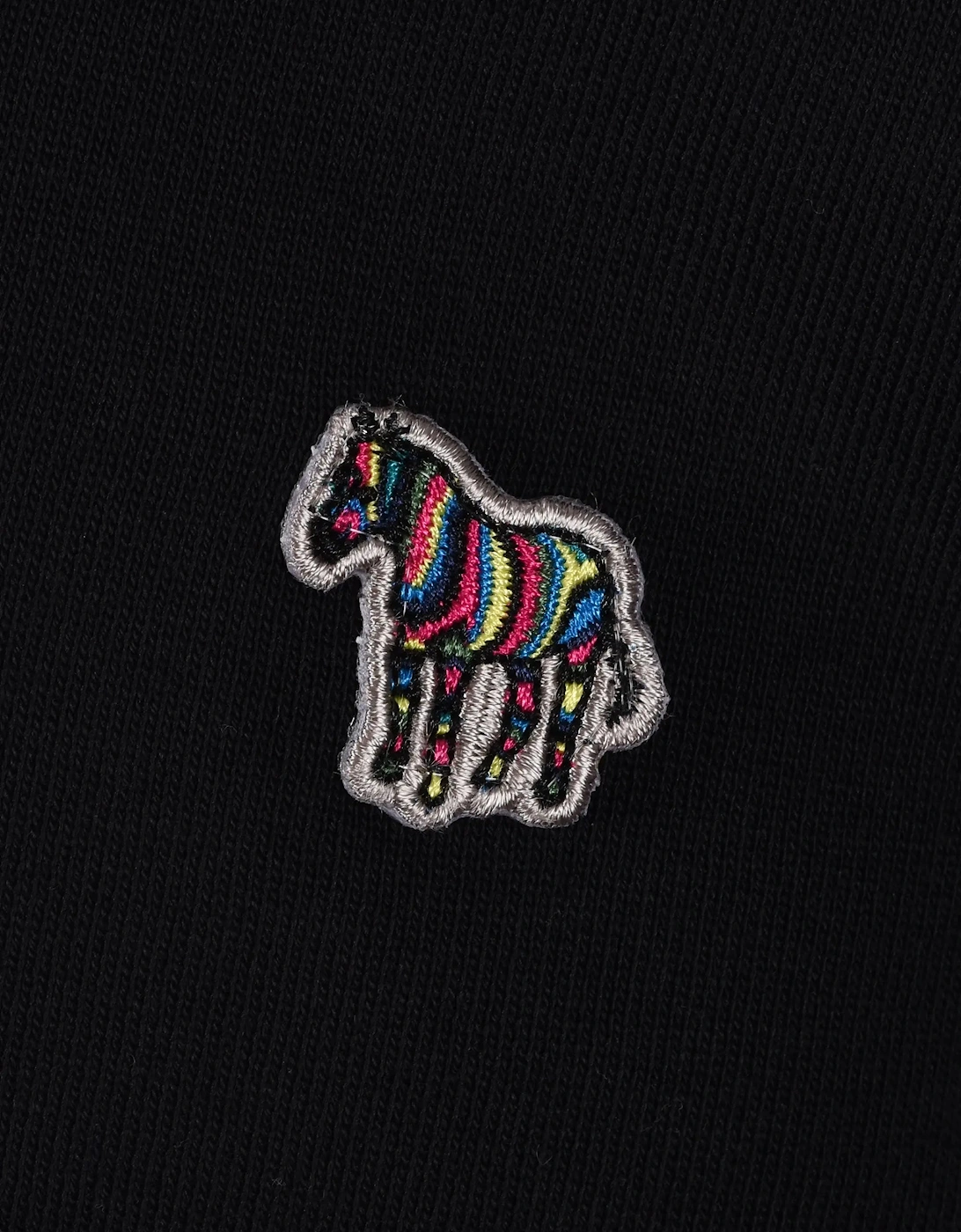 Paul Smith Reg Fit Half Zip Sweatshirt Black