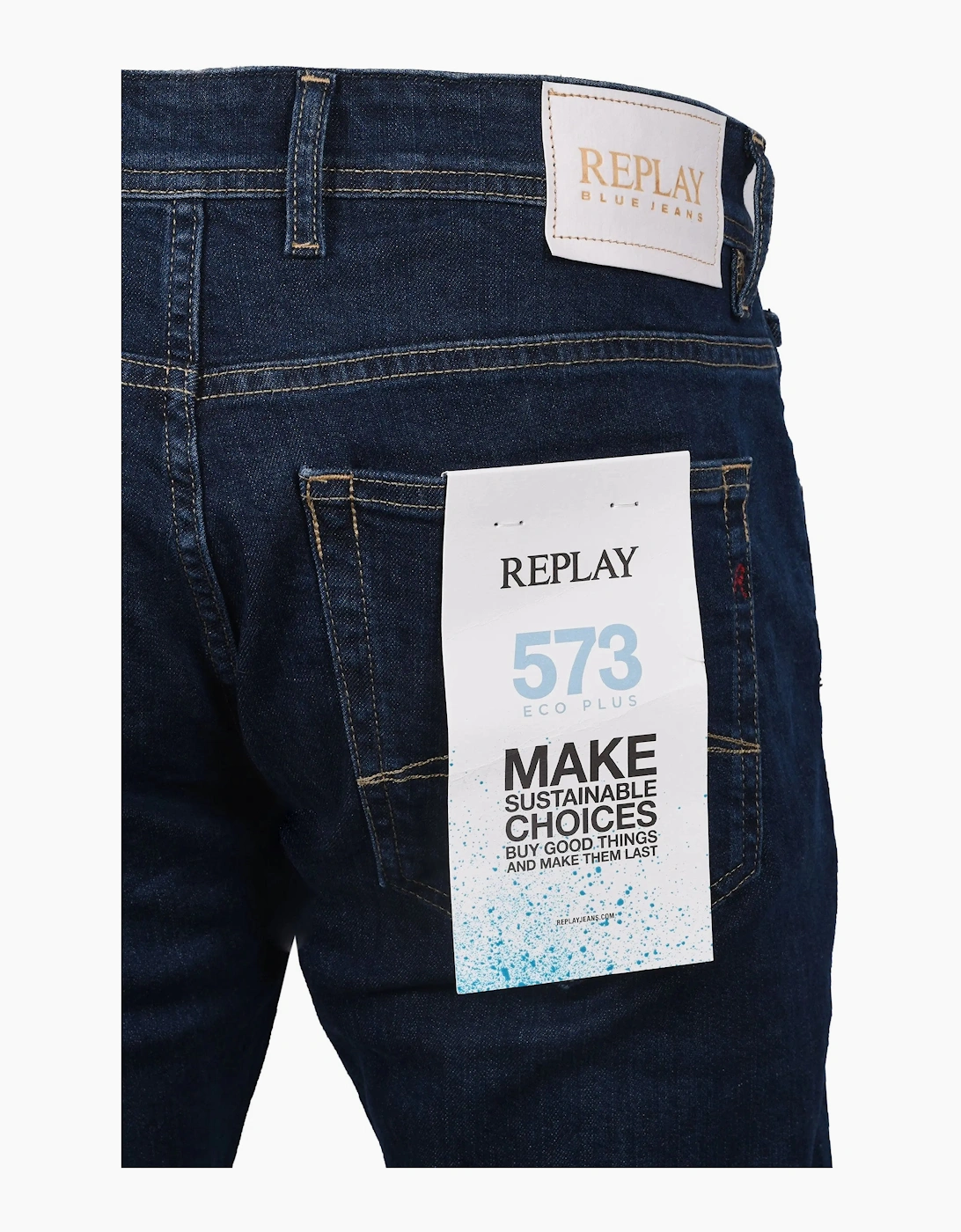 Replay Grover Jean Dark Indigo
