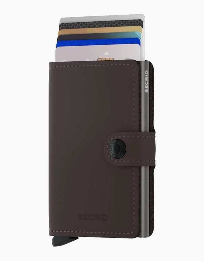 Secrid SECRID MINI WALLET MATTE TRUFFLE