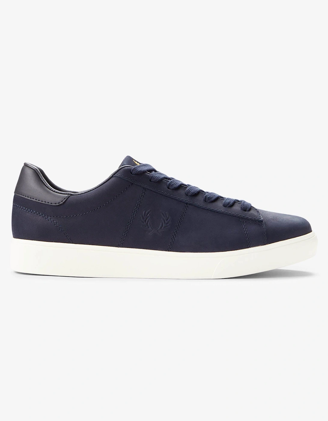 Fred Perry Spencer Nubuck Mens Trainers - Navy 608