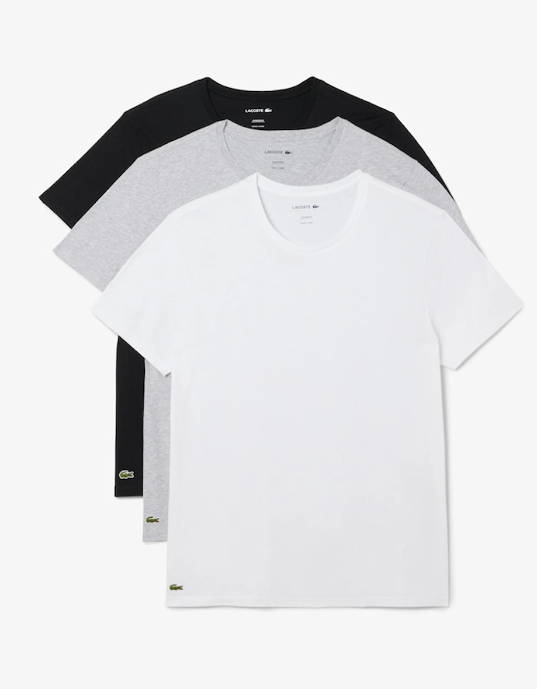 Lacoste 3-Pack Lounge T-Shirts, 2 of 1