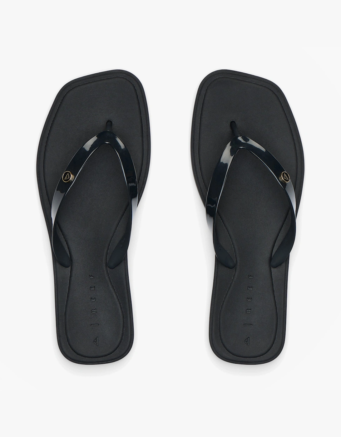 Reef SOLAYE Womens Toe-Post Sandals Black