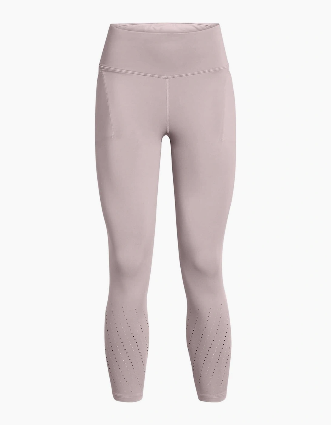 Launch Solid Patterned Running Leggings