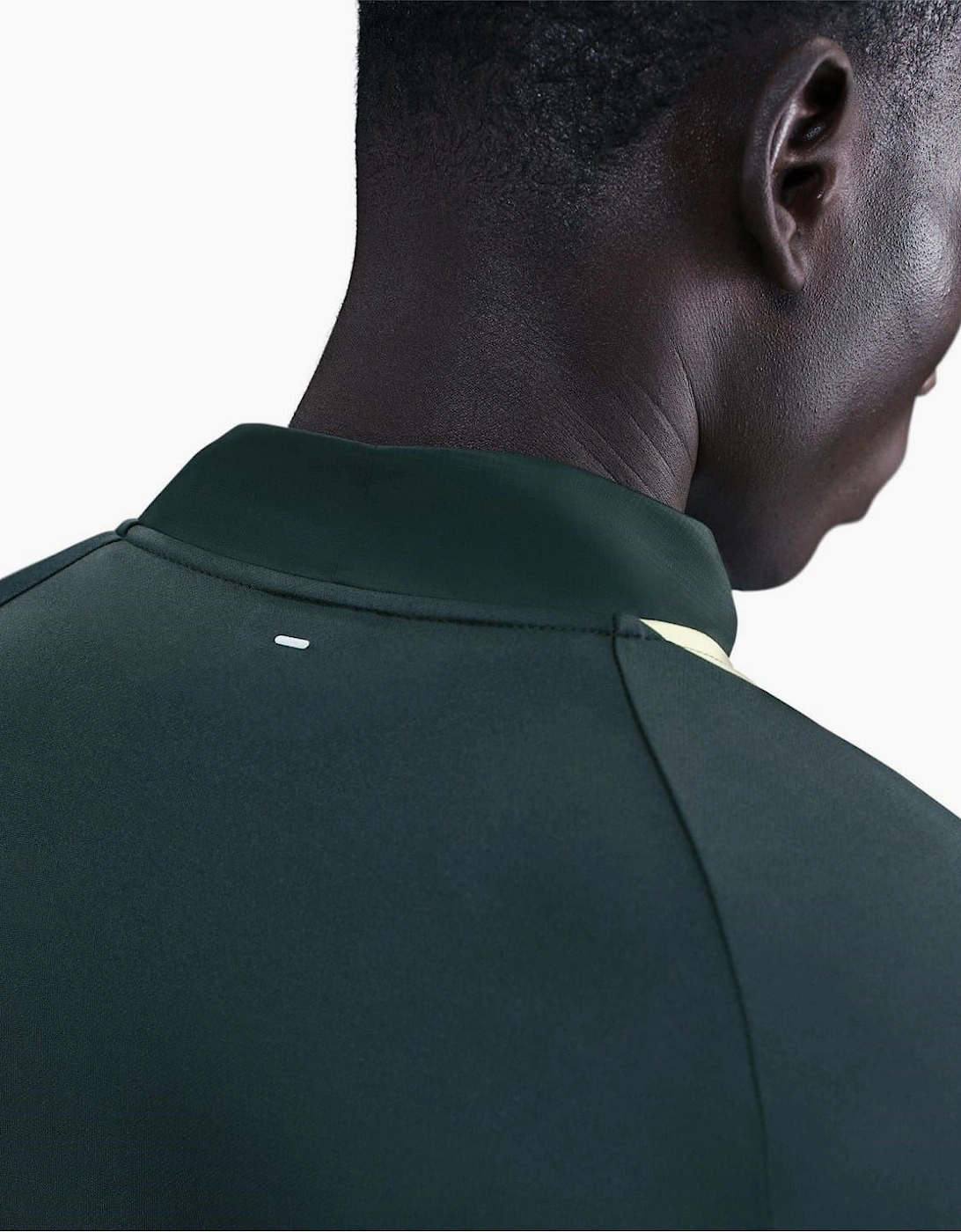 Zip Neck Raglan Sleeve Slim Fit Drill Top