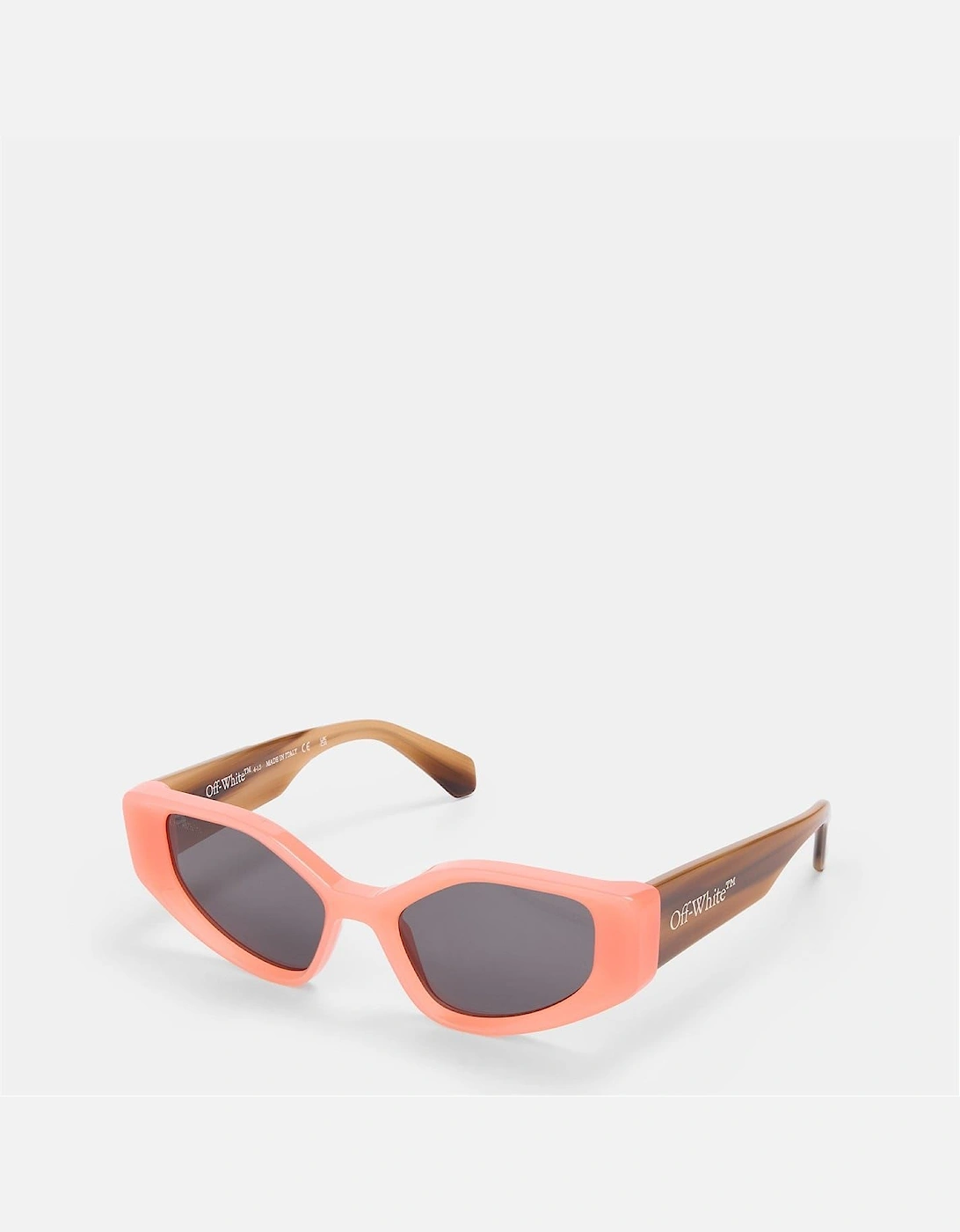Off-White Men's Orange Memphis Square Full Rim Sunglasses - Size: One Size