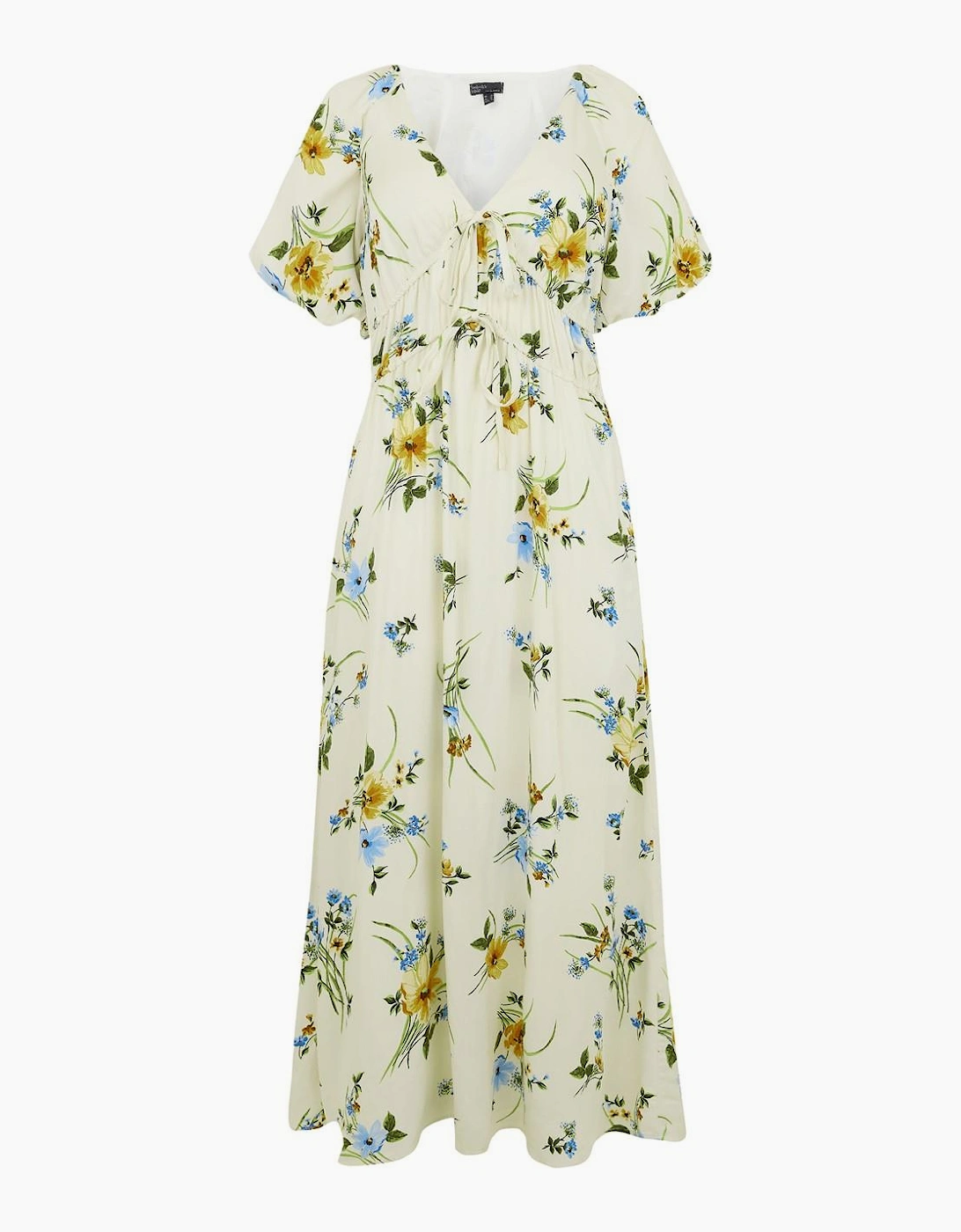 Nobody's Child Women's Multi Cory Midi Dress  8 Size 8 Xs