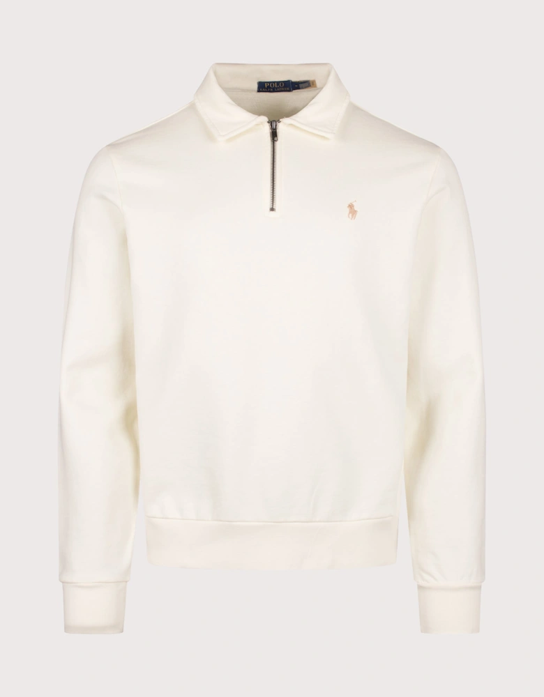 Loopback Quarter Zip Sweatshirt