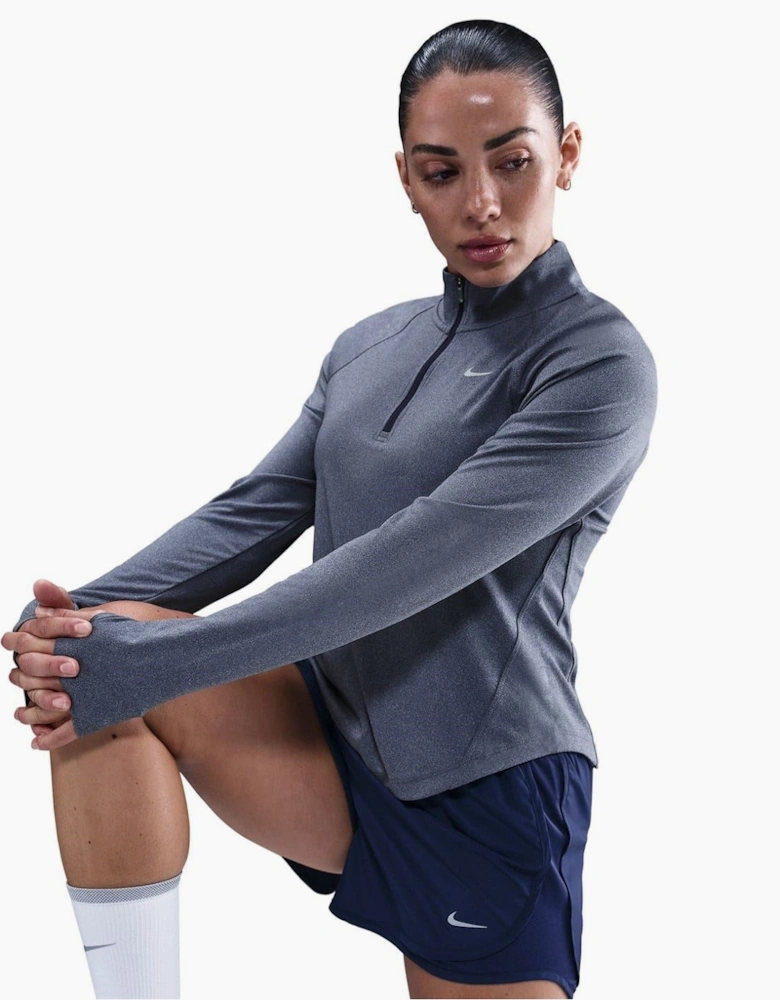 Womens Pacer Long Sleeve 1 2 Zip Running Top