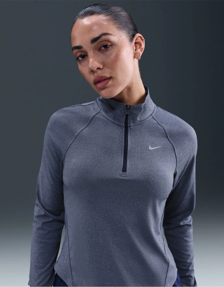 Womens Pacer Long Sleeve 1 2 Zip Running Top
