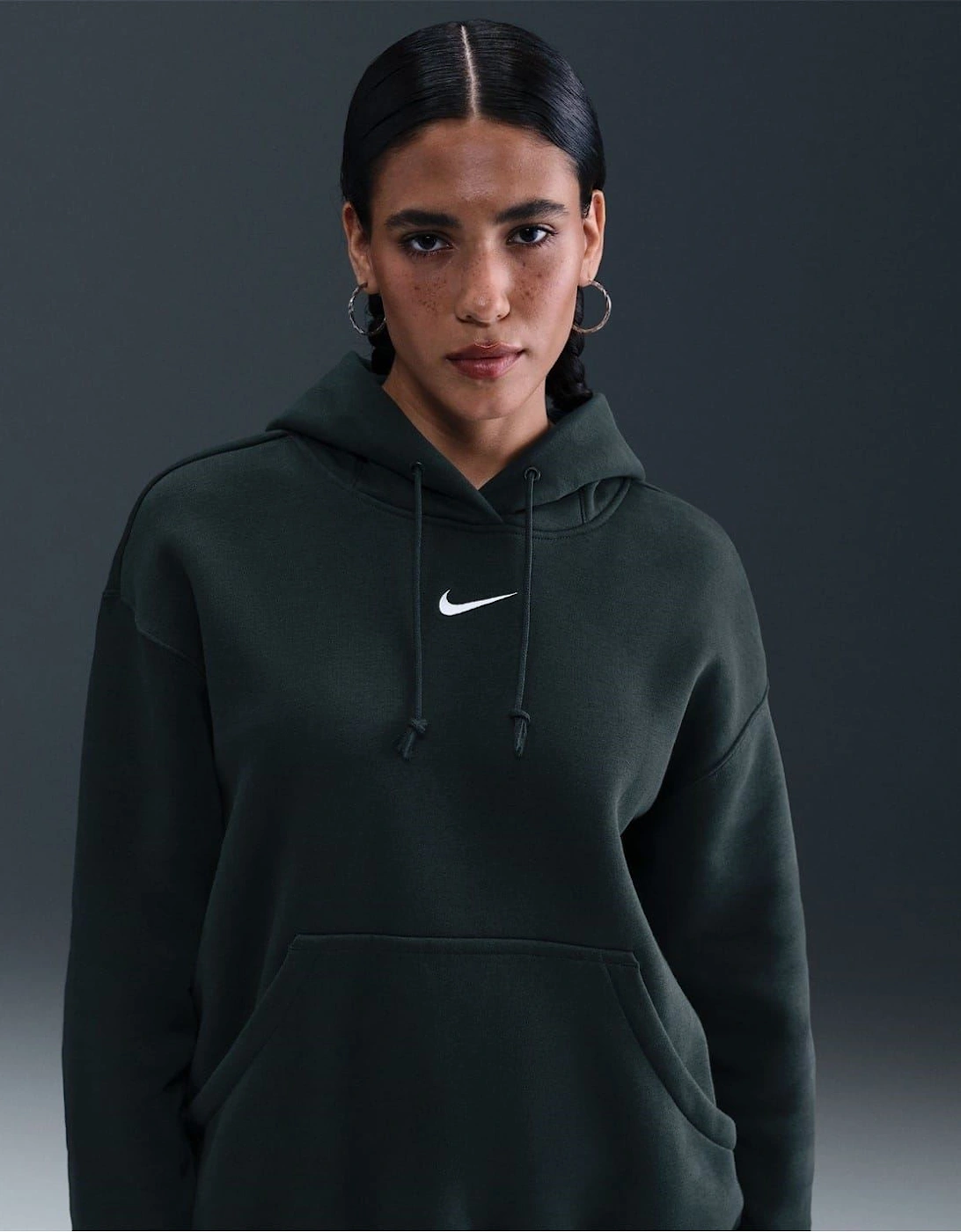 Phoenix Fleece Womens Over Oversized Pullover Hoodie