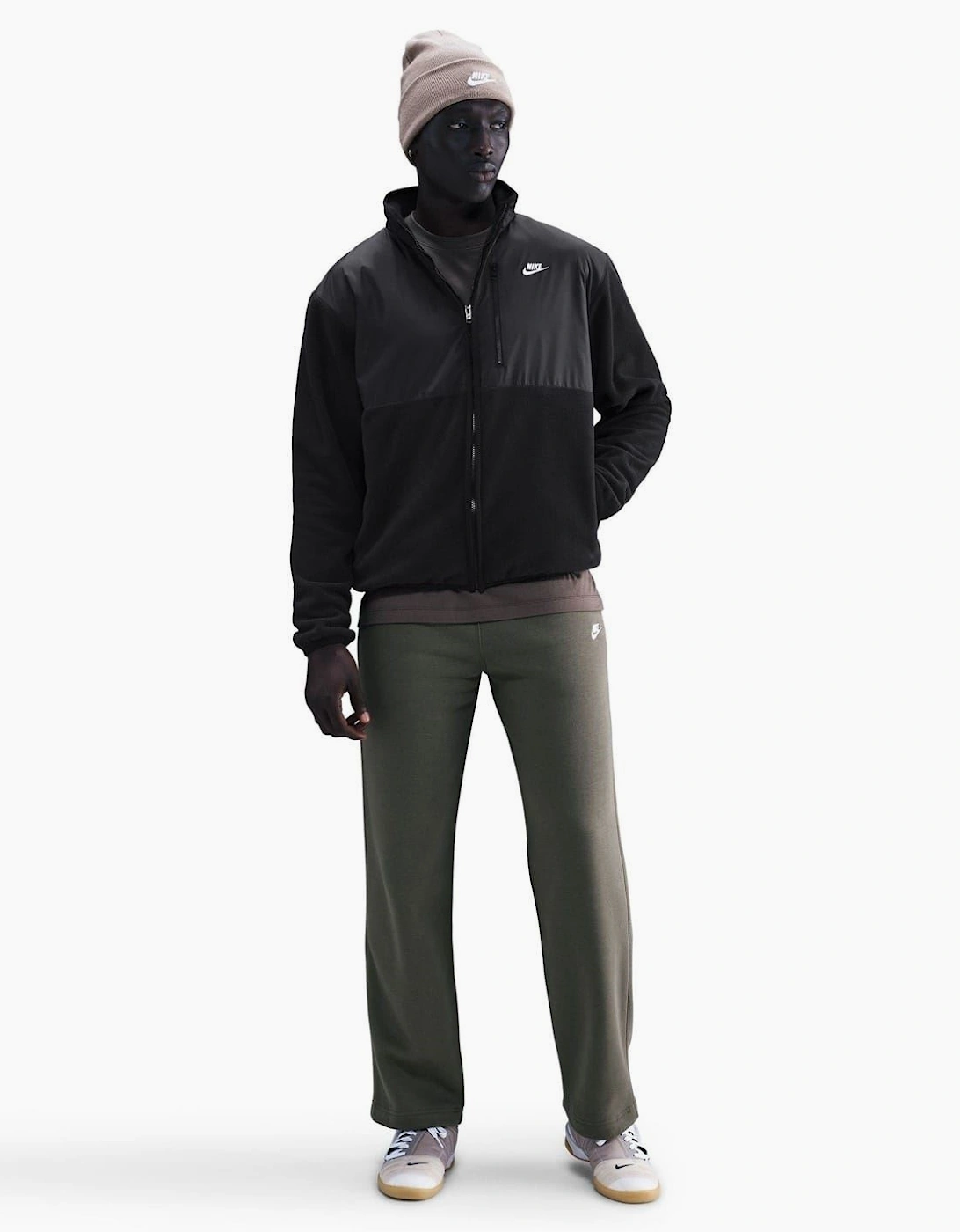 Solid Patterned Full Zipper Sweat Jacket with Zipped Pocket