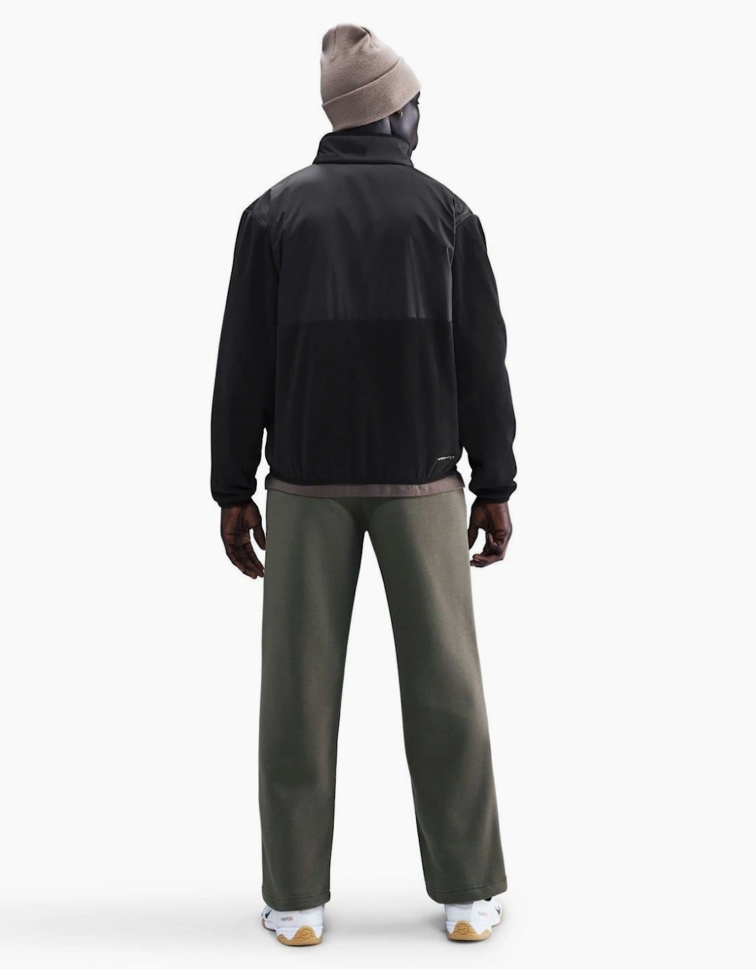 Solid Patterned Full Zipper Sweat Jacket with Zipped Pocket