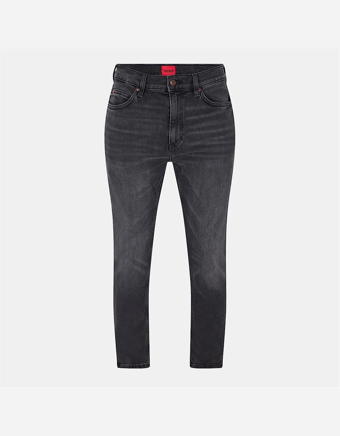 High Rise Slim Fit Five Pocket Jeans