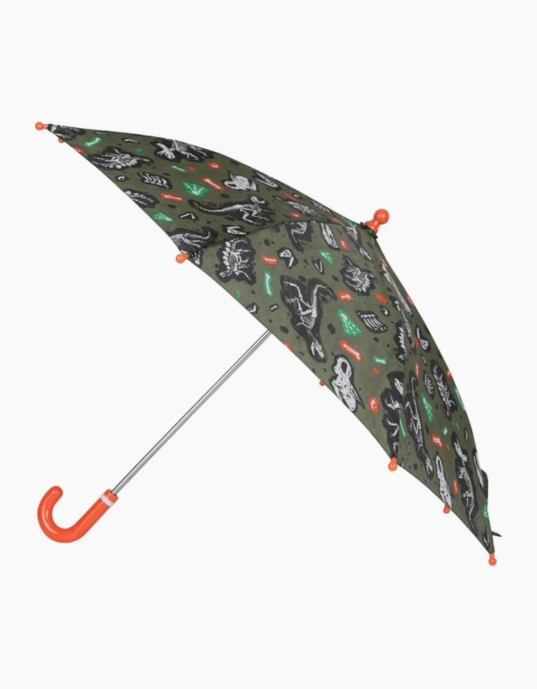 Mountain Warehouse Childrens/Kids Dinosaur Skeleton Folding Umbrella