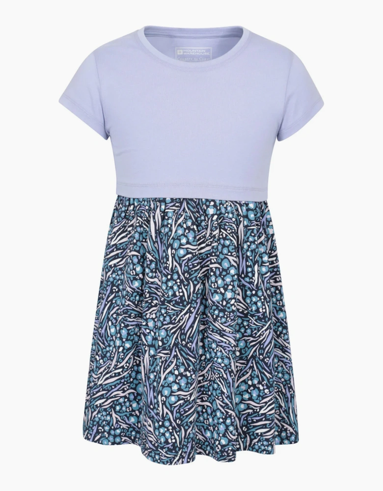Mountain Warehouse Girls Petal Abstract Midi Dress