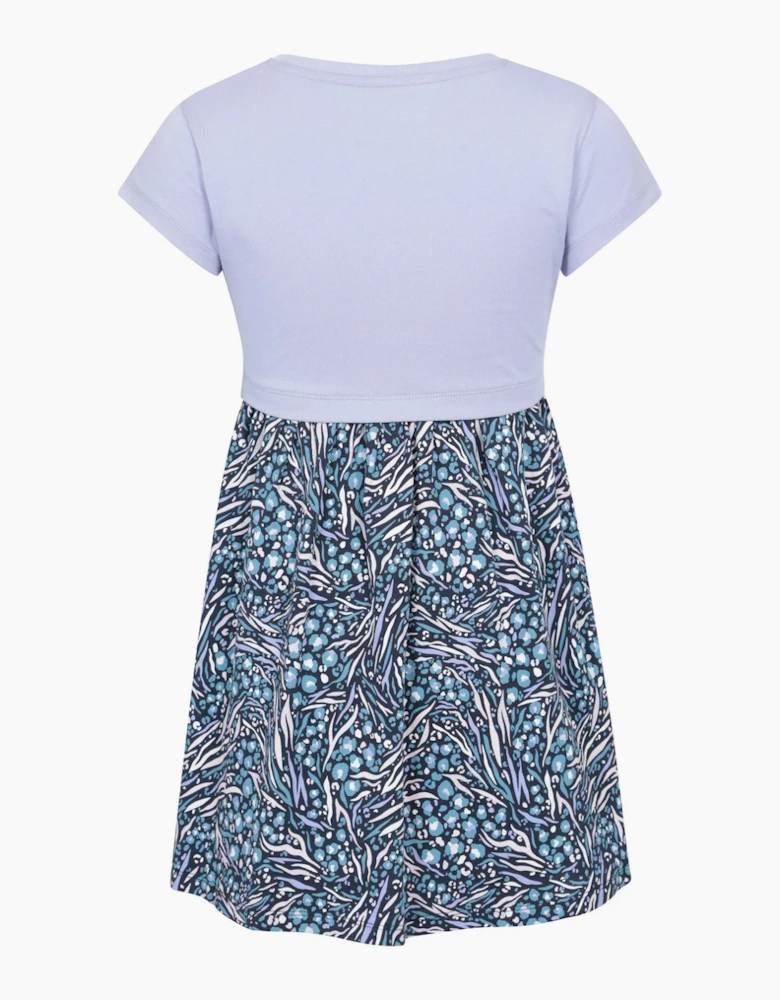 Mountain Warehouse Girls Petal Abstract Midi Dress