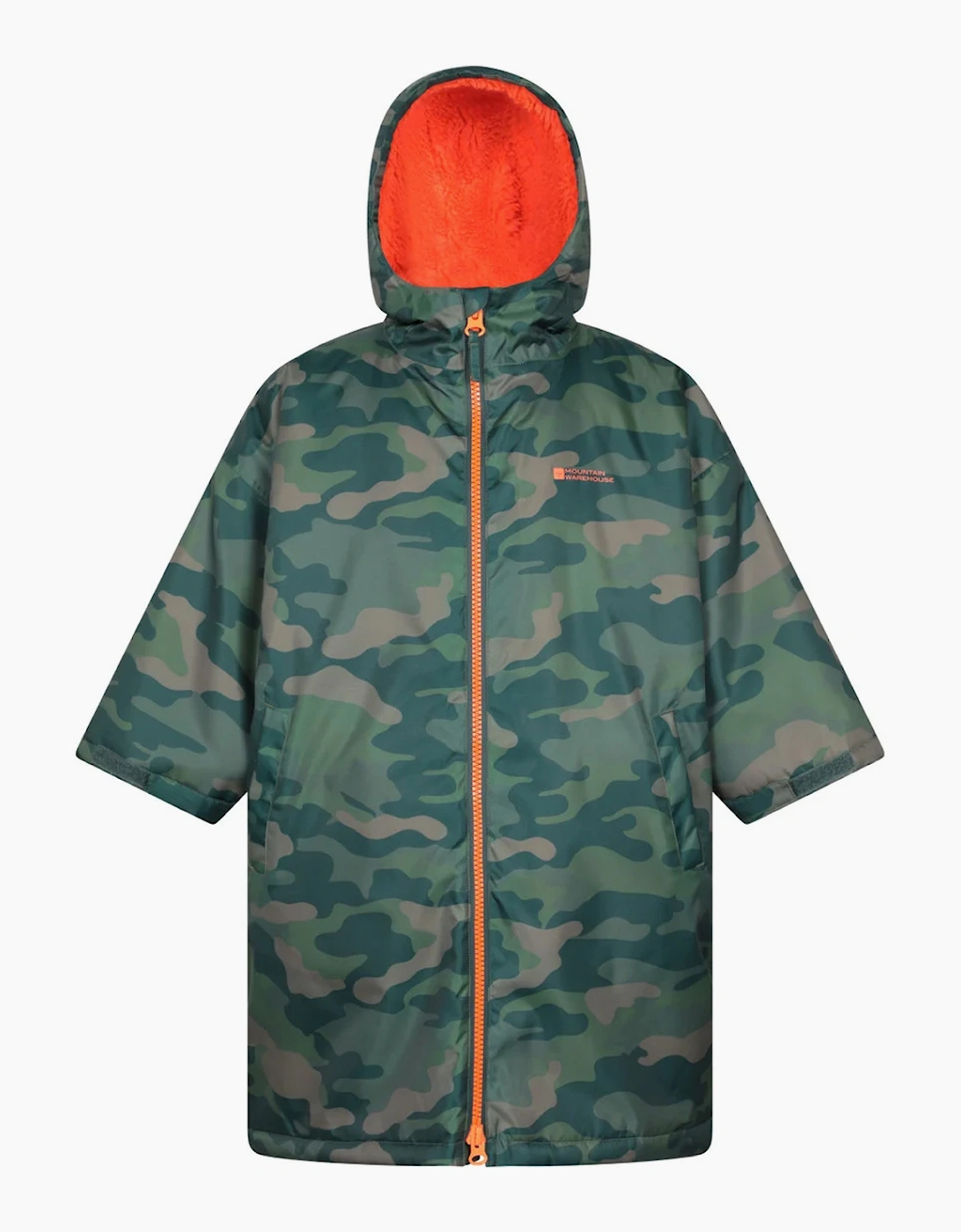 Mountain Warehouse Childrens/Kids Tidal Camouflage Waterproof Changing Robe, 4 of 3