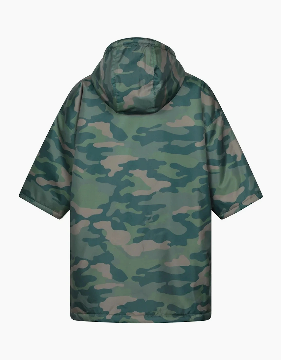 Mountain Warehouse Childrens/Kids Tidal Camouflage Waterproof Changing Robe