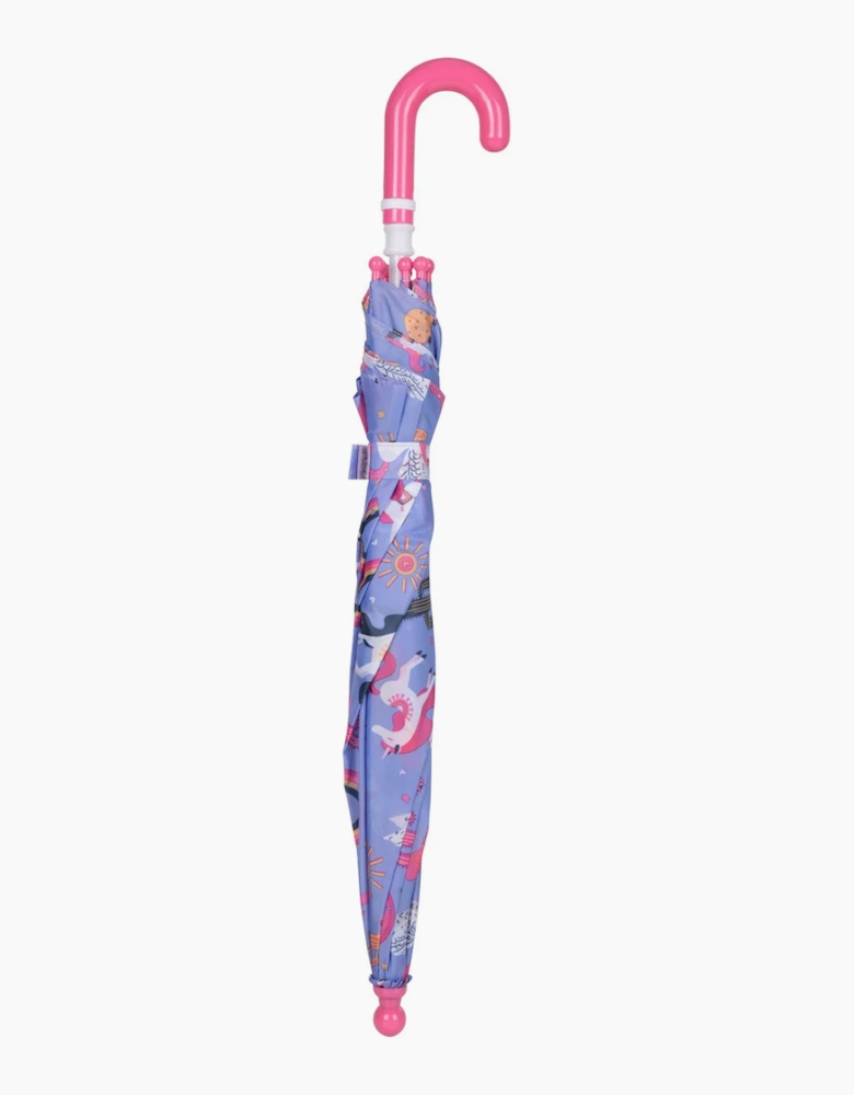 Mountain Warehouse Childrens/Kids Unicorn Folding Umbrella