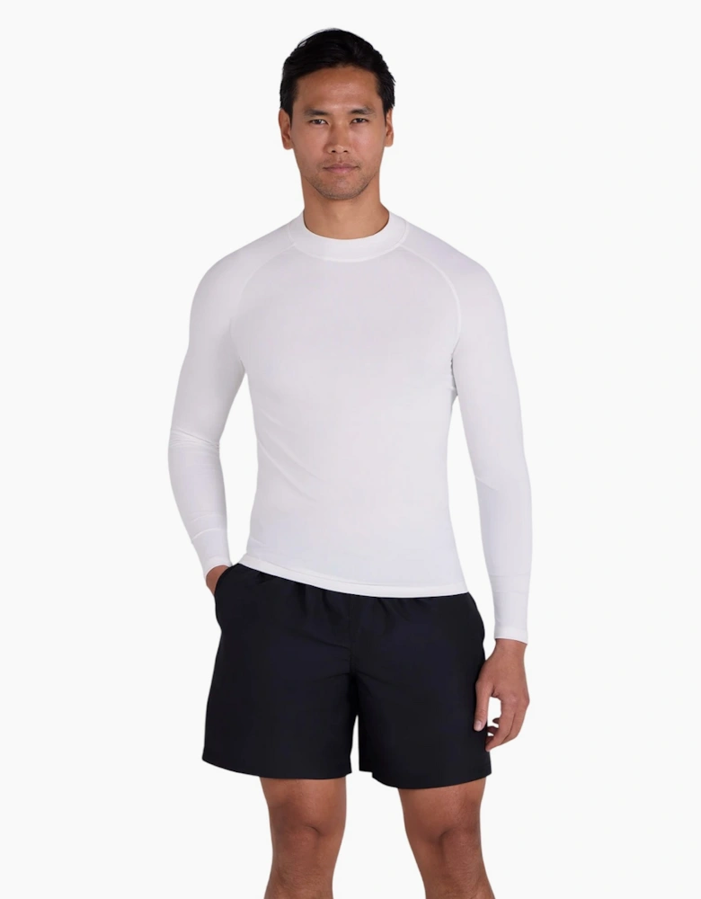 Mountain Warehouse Mens Plain Long-Sleeved Rash Top