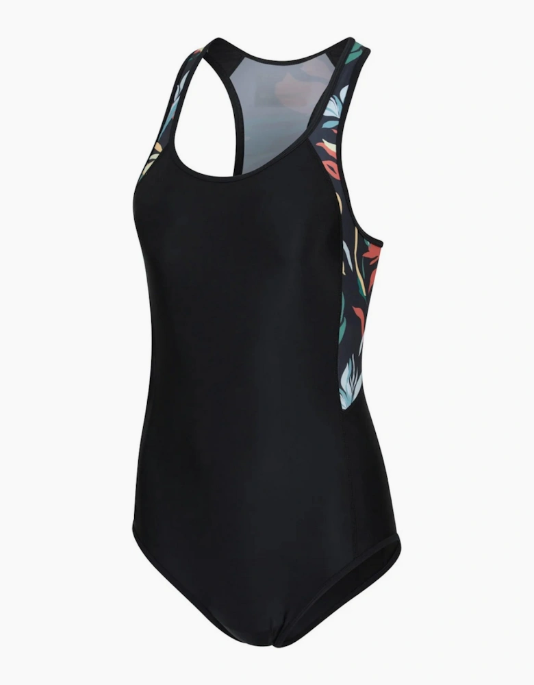 Mountain Warehouse Womens/Ladies Take The Plunge Floral Swimming One Piece Swimsuit