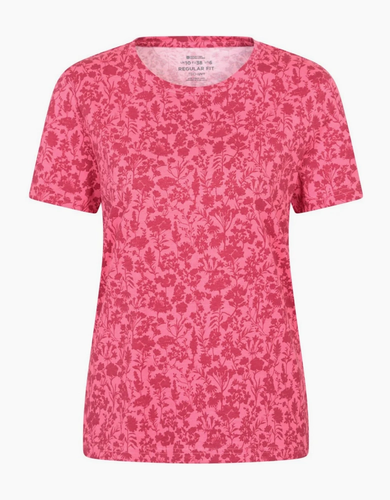 Mountain Warehouse Womens/Ladies Floral T-Shirt