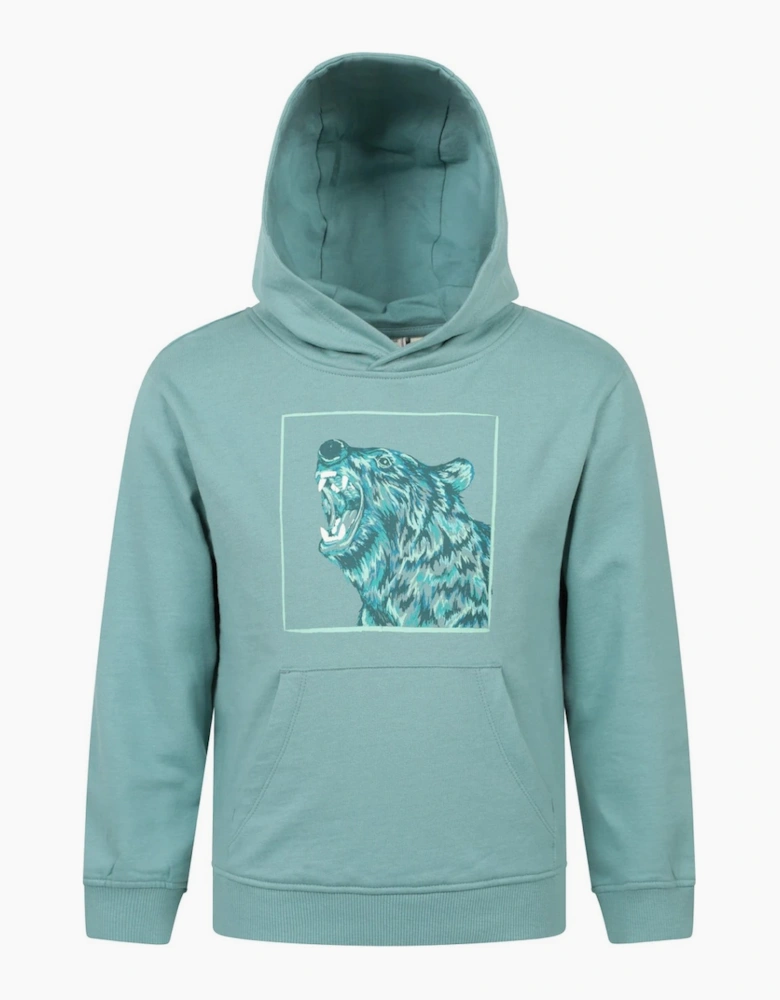 Mountain Warehouse Childrens/Kids Bear Glow In The Dark Hoodie