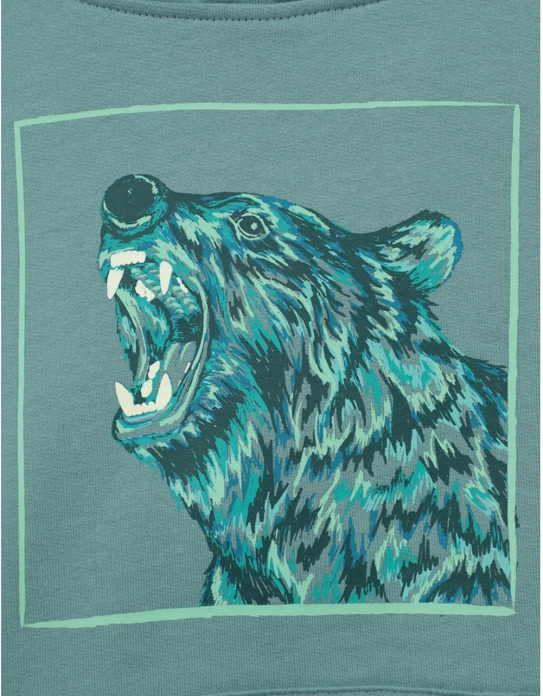 Mountain Warehouse Childrens/Kids Bear Glow In The Dark Hoodie
