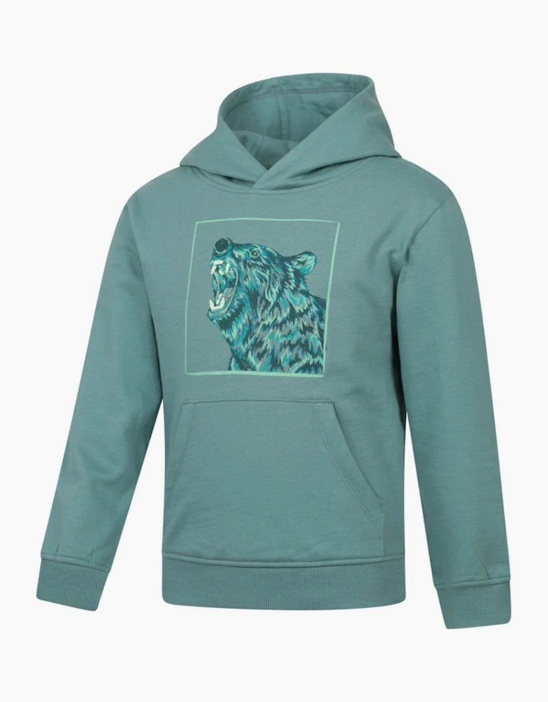 Mountain Warehouse Childrens/Kids Bear Glow In The Dark Hoodie