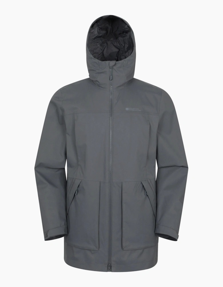 Mountain Warehouse Mens Harbour Waterproof Jacket