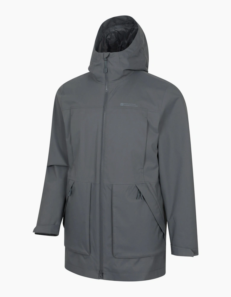 Mountain Warehouse Mens Harbour Waterproof Jacket