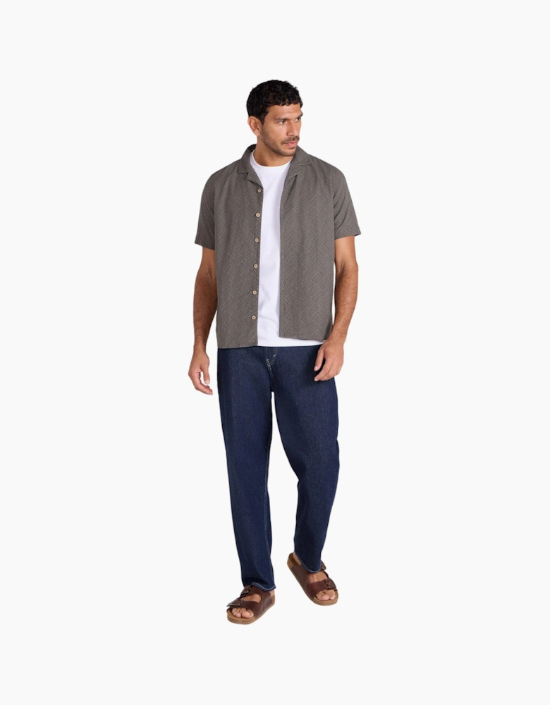 Mountain Warehouse Mens Fiji Textured Shirt