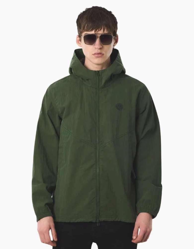 Pretty Green Feltham Hooded Khaki Jacket