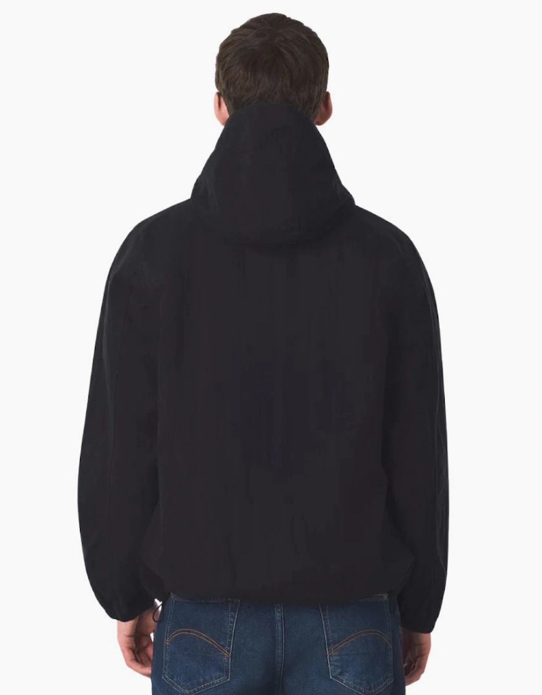 Pretty Green Feltham Hooded Black Jacket