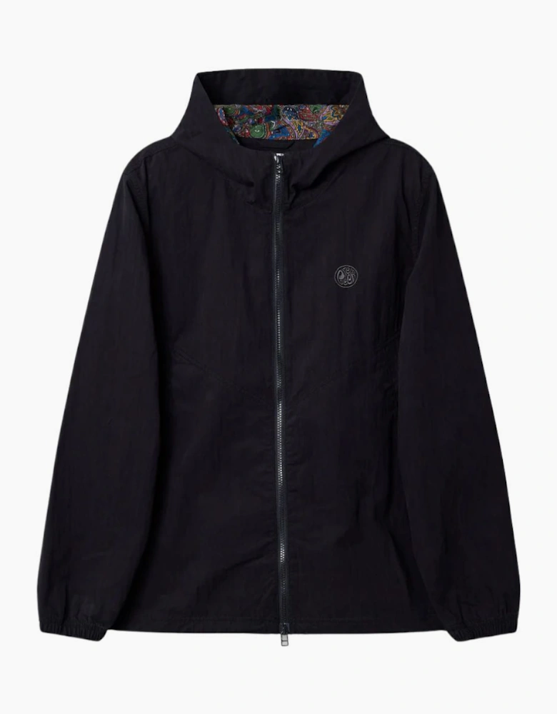 Pretty Green Feltham Hooded Black Jacket