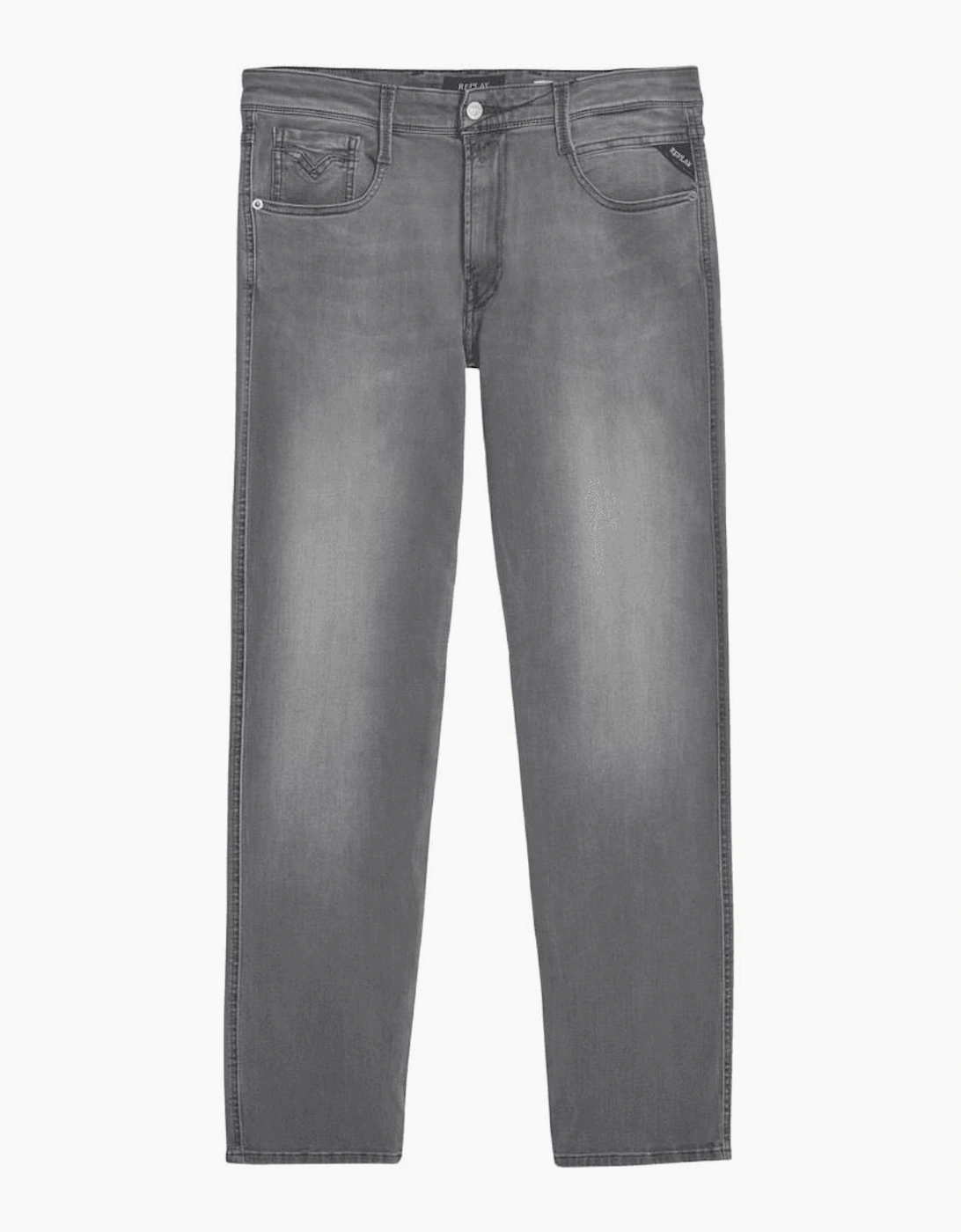 Anbass Power Stretch Slim Fit Grey Jeans, 5 of 4