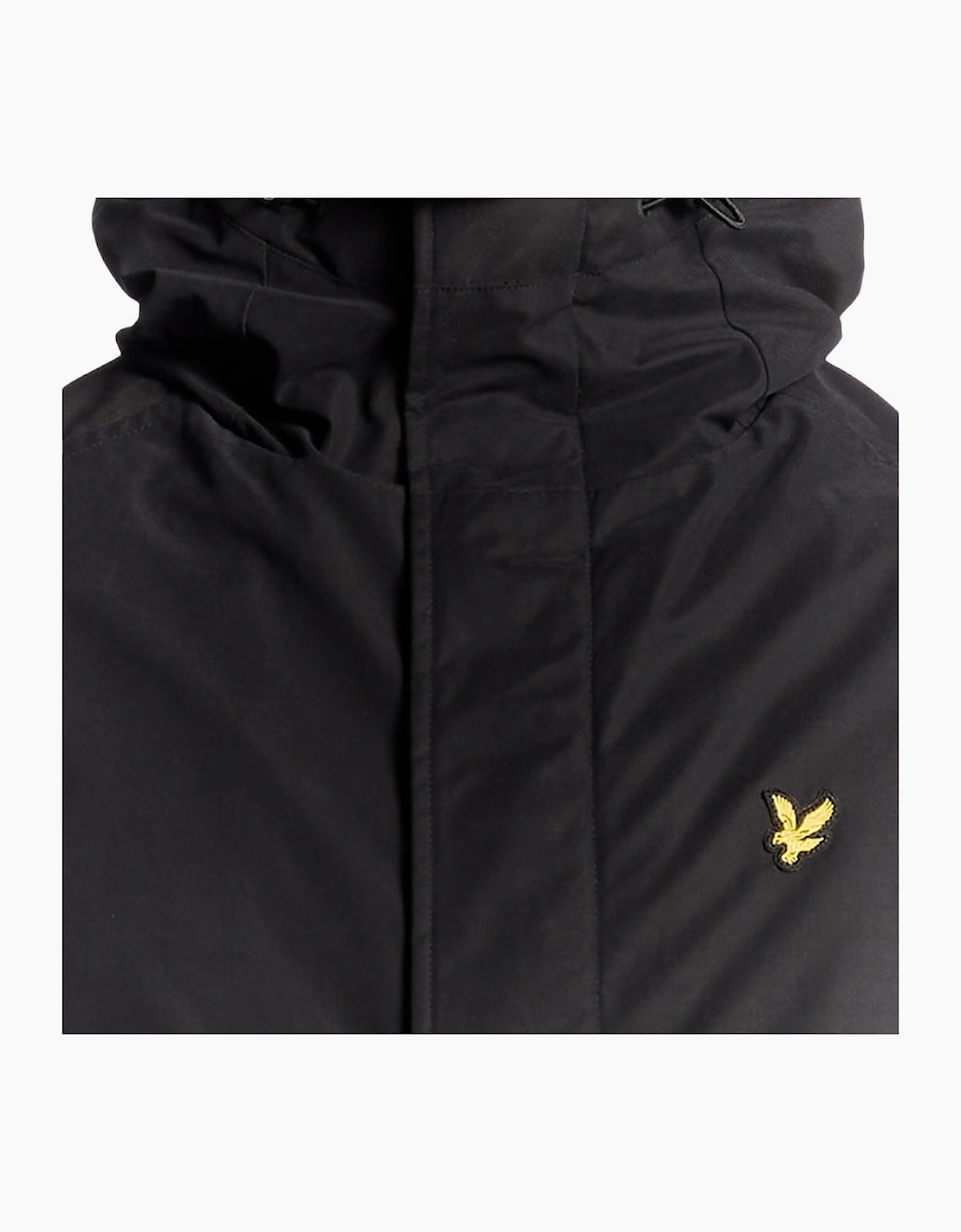 Lyle & Scott Jet Black Membrane Parka
