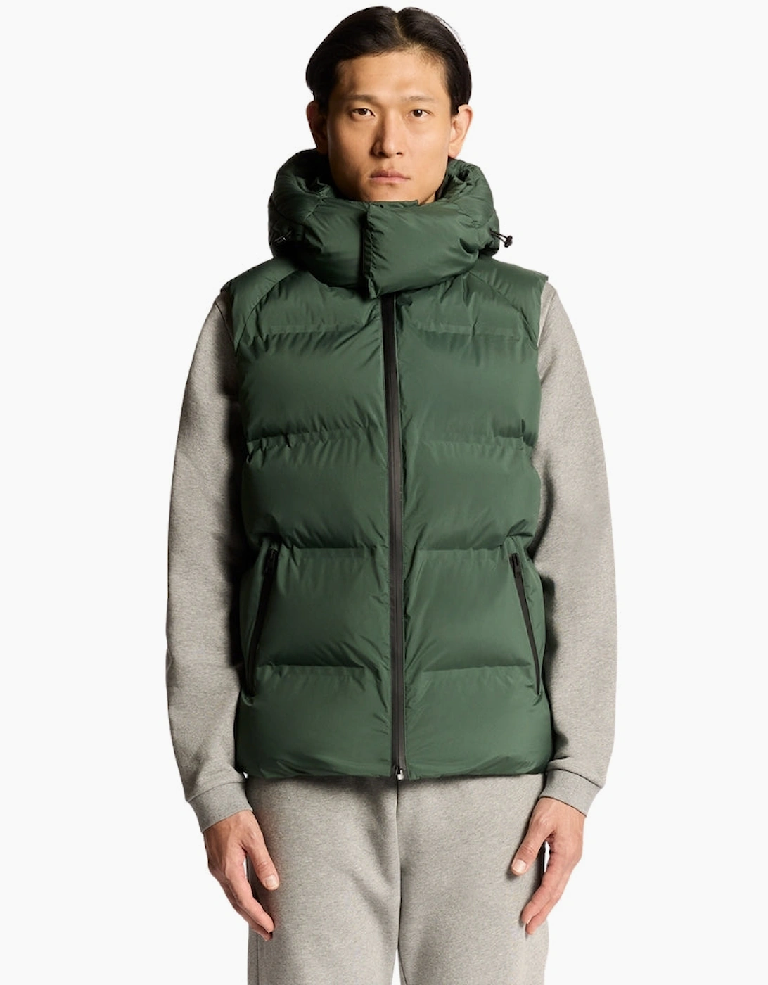Lyle & Scott Dark Pine Welded Puffer Gilet, 6 of 5