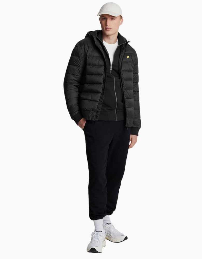 Lyle & Scott Jet Black Wadded Jacket