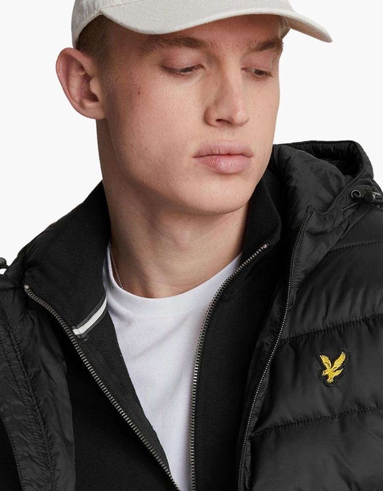 Lyle & Scott Jet Black Wadded Jacket