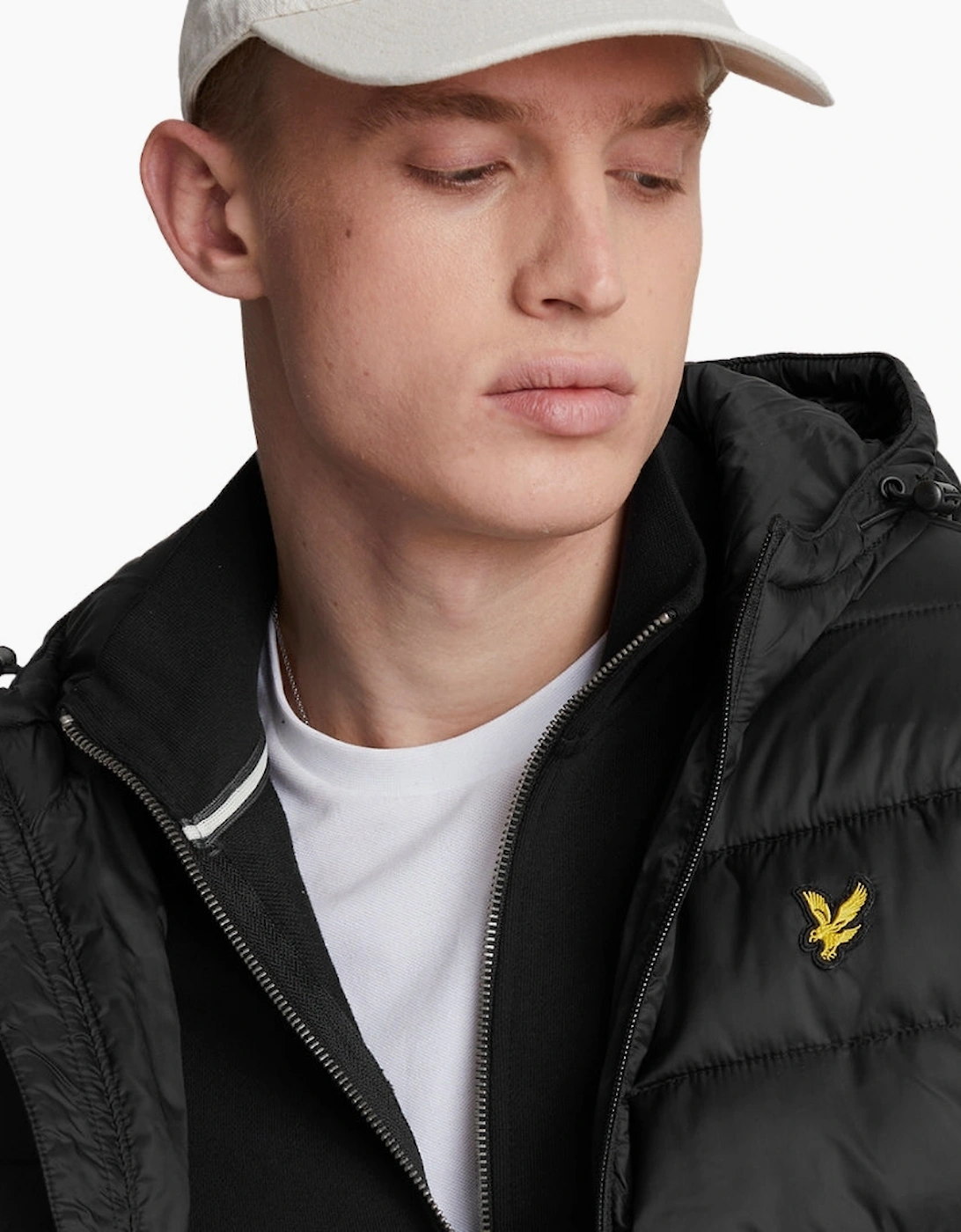 Lyle & Scott Jet Black Wadded Jacket