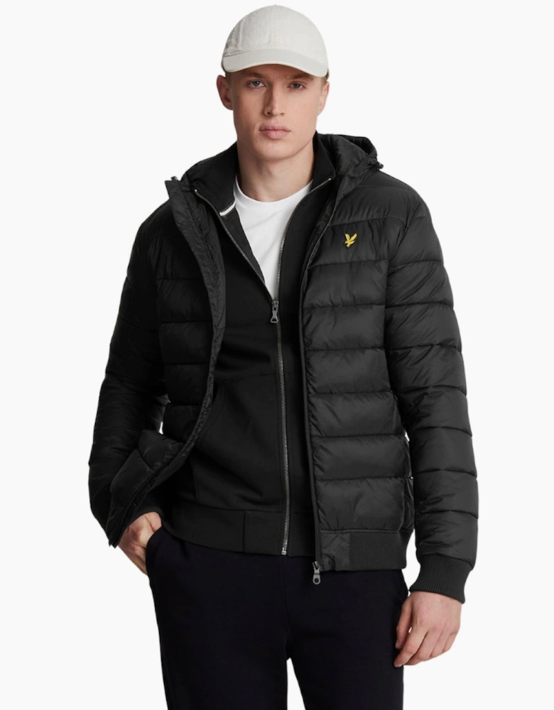 Lyle & Scott Jet Black Wadded Jacket