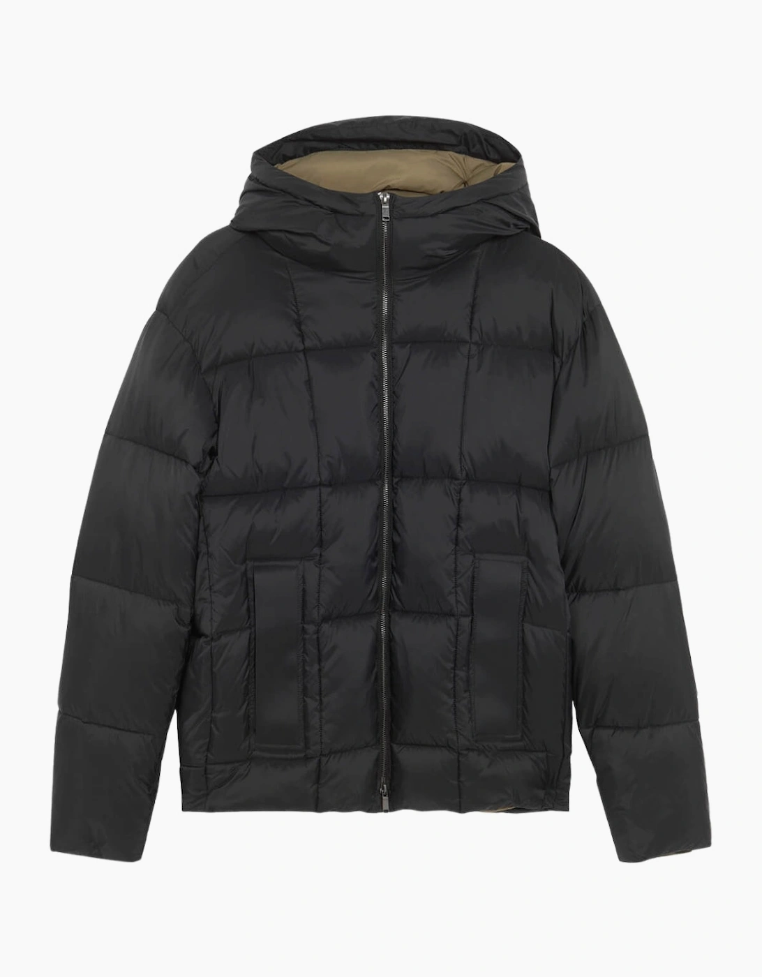 Lyle & Scott Lacquer Square Wadded Cocoon Jacket, 9 of 8