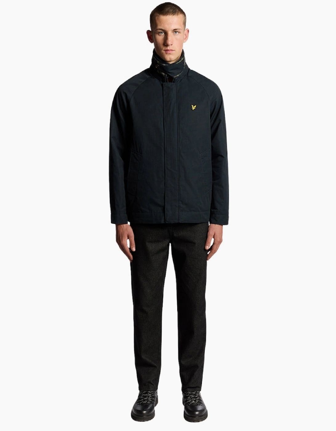 Lyle & Scott Dark Navy Hunting Jacket